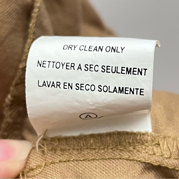 Karen Kane Camel Cinched Waist Tie Bell Sleeve Utility Zip Up Jacket 0X - Picture 14 of 15